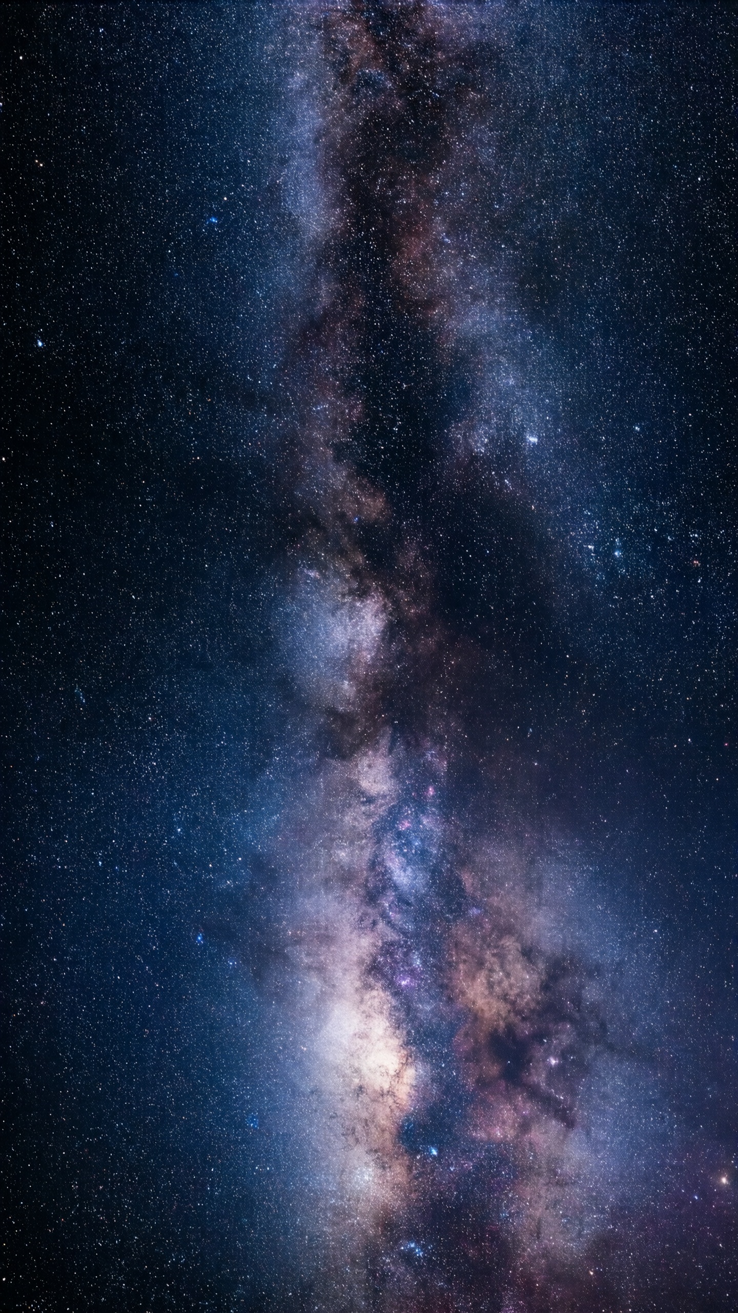 Galactic Night Sky - AI generated wallpaper