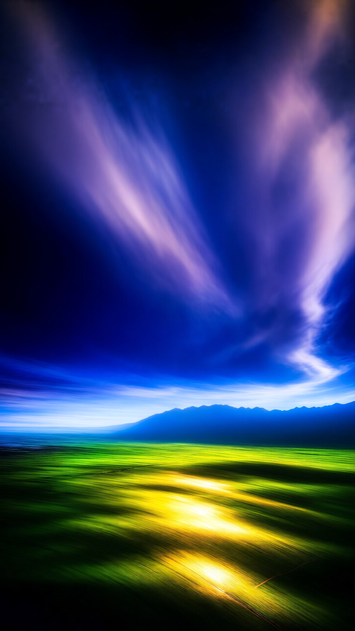 Enchanted Horizon - AI generated wallpaper