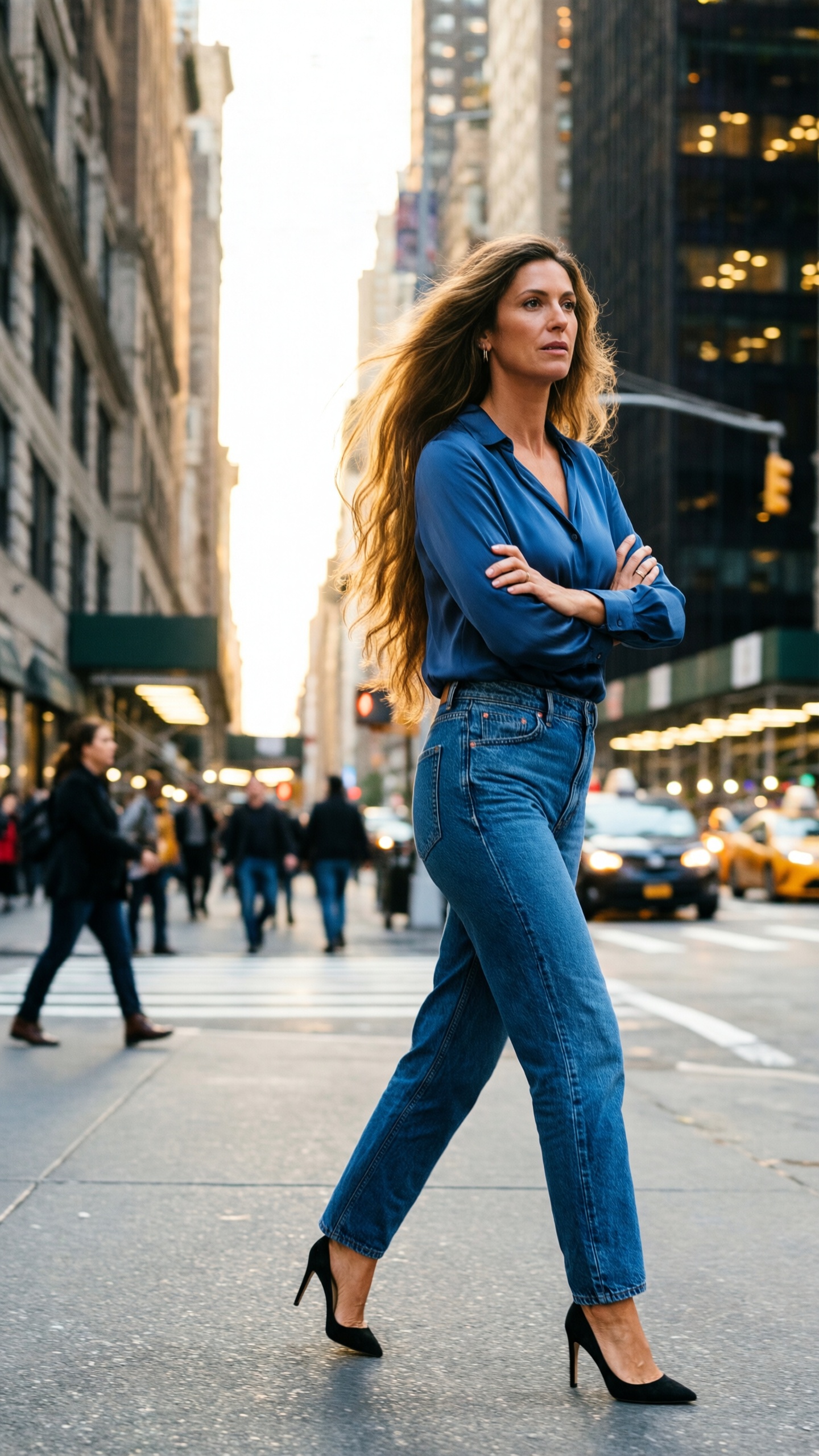 Urban Fashion Street Style - AI generated wallpaper