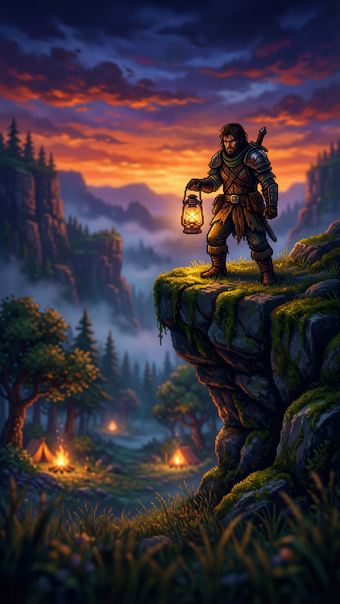 Adventure in the Wild - AI generated wallpaper