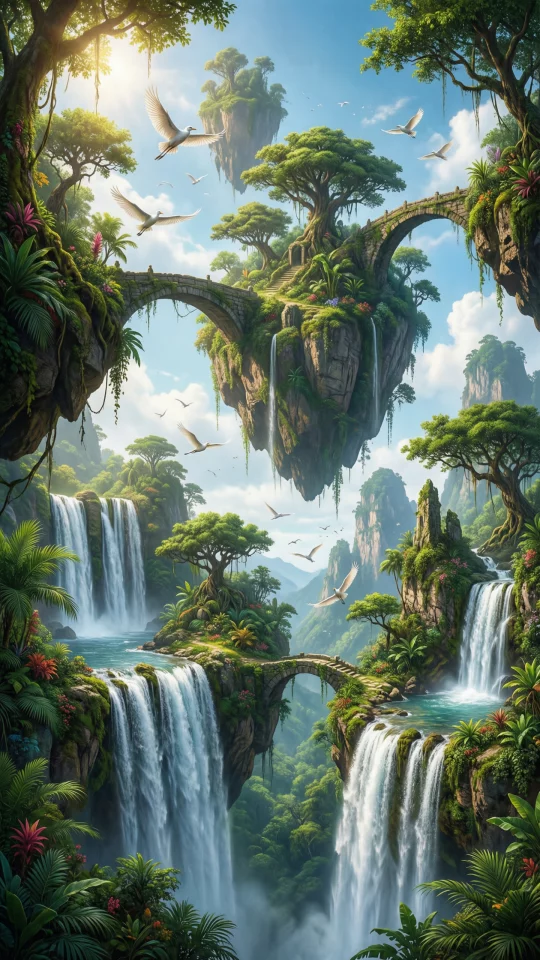 Enchanted Forest Waterfall