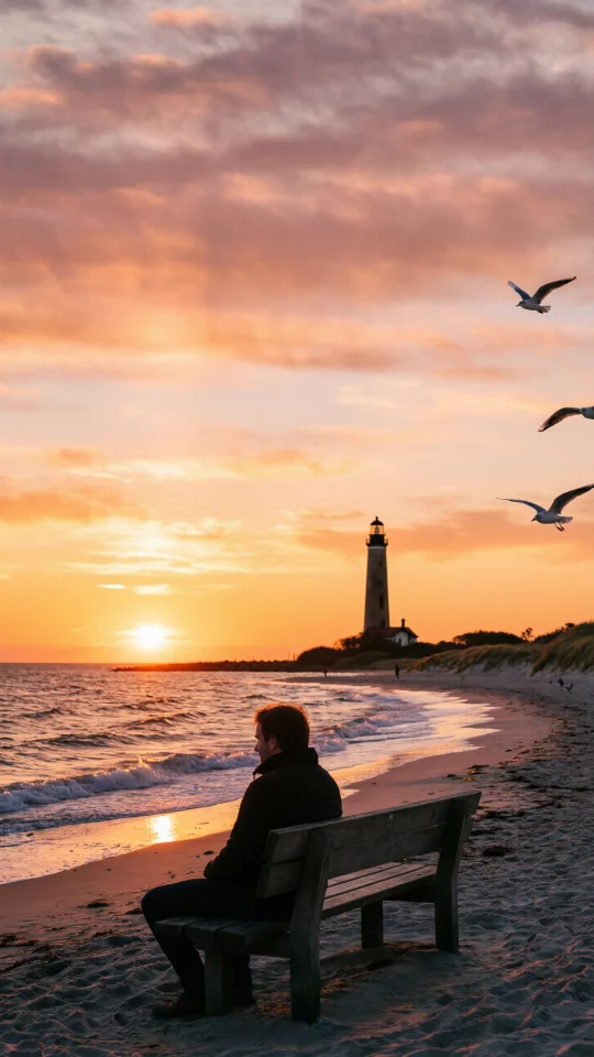 Serene Sunset Beach