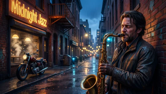Rainy Night Jazz