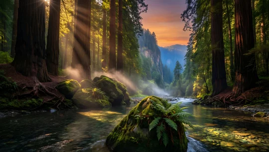 Mystic Forest Stream 1