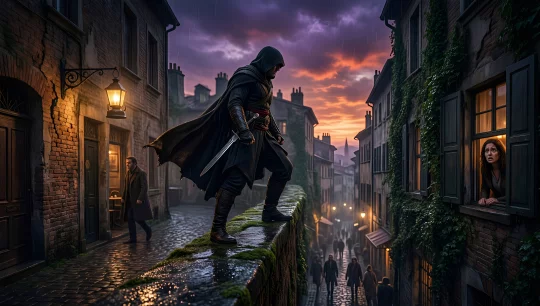 Assassin's Shadow in the City