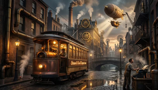 Steampunk Cityscape